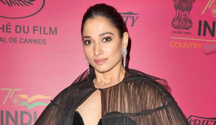 Cannes: Tamannaah Stuns In Black!