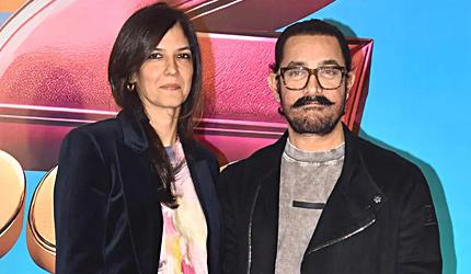 Aamir-Gauri Go On A Movie Date