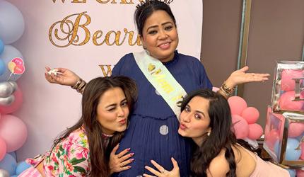 At Bharti Singh's Baby Shower