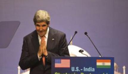 Kerry in India: Talks on China, Afghanistan on the table