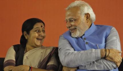 Even at 2 am, Swaraj helps Indians tweeting for help: Modi