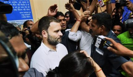 Mediocrity comes face to face with reality: Rahul hits back at PM