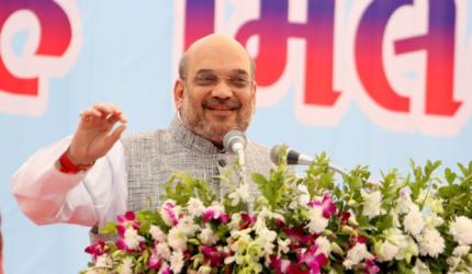 Congress leaders stashed Rs 12L cr, PM turned it into scrap: Shah