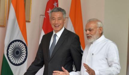 Excellency Lee, you're a friend of India: Modi meets Singapore PM