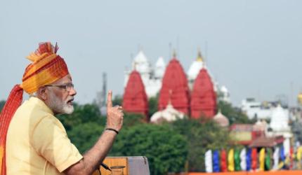 Watch Live! PM Modi addresses nation from Red Fort