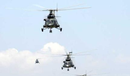 Why did China send its helicopters to Chamoli?