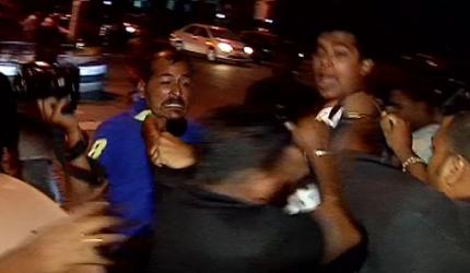 Video: Bouncers thrash lensmen shooting Shilpa