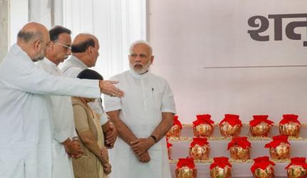 PHOTOS: Vajpayee's ashes taken to state capitals for 'asthi kalash yatra'