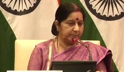 Swaraj trolled on Twitter again, accused of Muslim appeasement