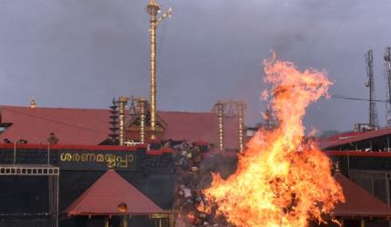 Shutdown in Kerala after police detain right-wing activist near Sabarimala