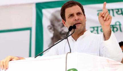 BJP works for few rich, Congress thinks of poor: Rahul Gandhi