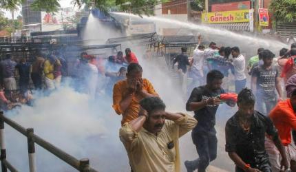 Sangh protest against Sabarimala verdict turns violent