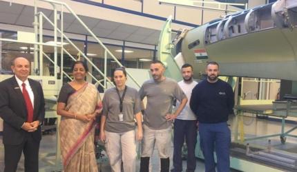 Sitharaman visits Rafale manufacturing facility in France