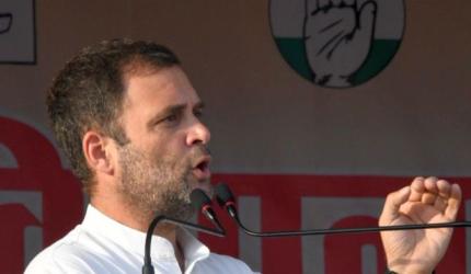 'Chowkidar' a coward who runs away from debate: Rahul