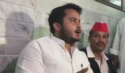 Son says EC targeted Azam Khan because he is Muslim