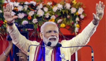 'One vote' made surgical, air strikes possible: Modi