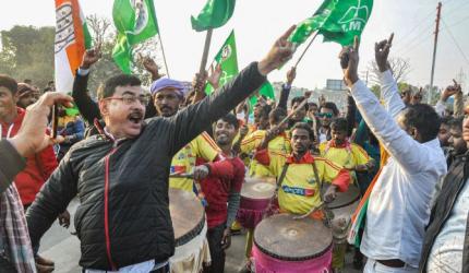 BJP's arrogance demolished: Oppn on Jharkhand results