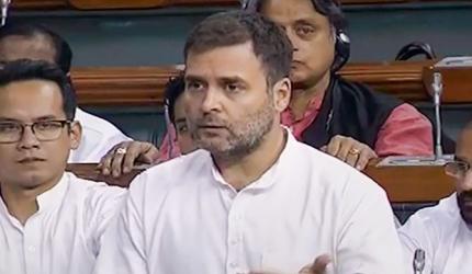 Rahul vs Rajnath in Parl over Wayanad farmer suicide 