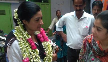 'Insulted' Alka Lamba skips Kejriwal's roadshow