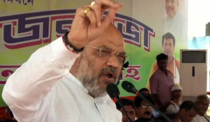 Chanting Jai Shri Ram, arrest me: Amit Shah to Mamata