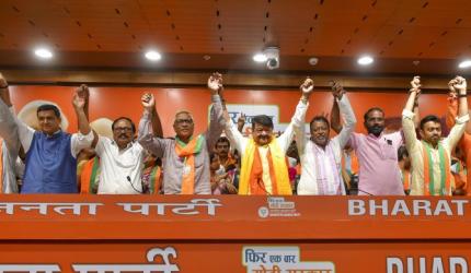 2 MLAs, over 50 councillors of TMC join BJP