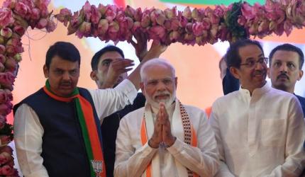 People reposed trust in Fadnavis, Khattar: Modi