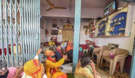 Glued to TV sets, Ayodhya relives 'Ramayana' days