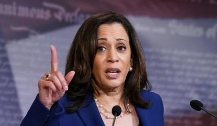 VP will be great, but 'Momala' means most: Harris 