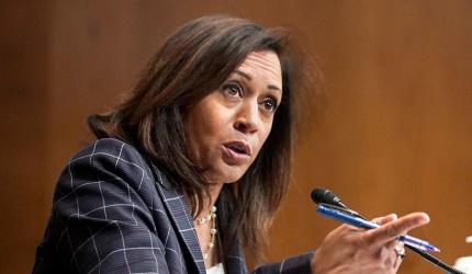 Covid surge in India heartbreaking: Kamala Harris