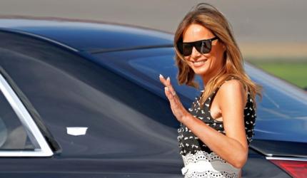 Melania likely to visit govt school during Delhi stay