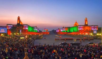 PIX: Beating Retreat marks end of R-Day celebrations