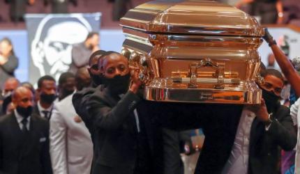 George Floyd laid to rest amid call for racial justice