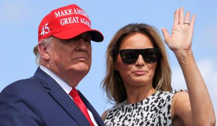 Are Donald and Melania Trump heading for a split?