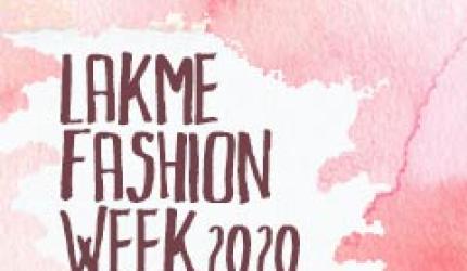 Lakme Fashion Week 2020