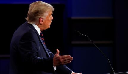 Don't want to pay tax: Trump at US presidential debate