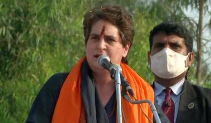 Priyanka condemns party MLA for 'enjoy rape' remark