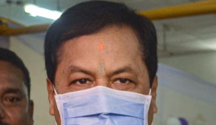 PIX: Famous faces at polling booths in Bengal, Assam