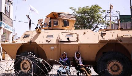 Taliban parade captured US military equipment