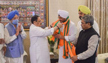 Former President Zail Singh's grandson joins BJP