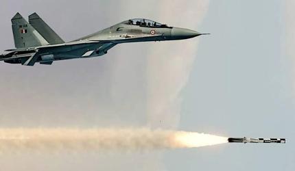 BrahMos missile successfully test-fired from Sukhoi