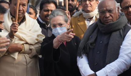 What's the govt policy to deter China, asks Sonia