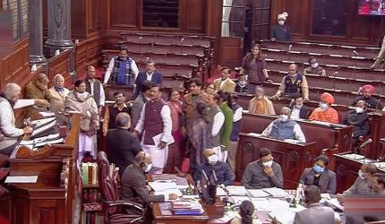 Oppn boycotts RS for day over no debate on China 