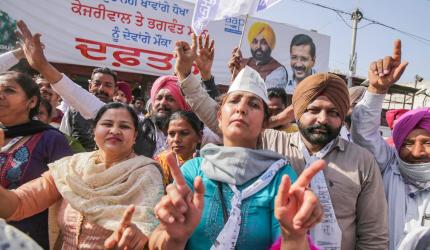 'Women in Punjab were fed up with Congress, Akalis'