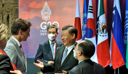 Trudeau Holds His Ground With Angry Xi