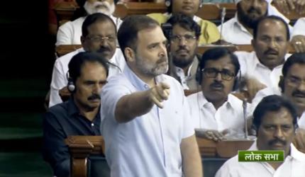 BJP 'harmed Bharat Mata' in Manipur: Rahul in LS