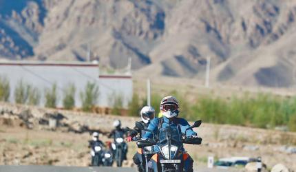 Why Union ministers thank Rahul for Ladakh bike trip