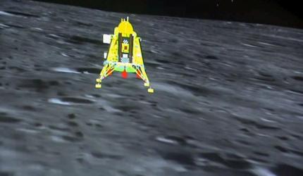 3rd time lucky India is 4th nation to land on Moon