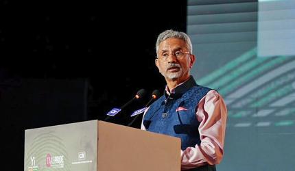 What Jaishankar said on defacement of temple in US