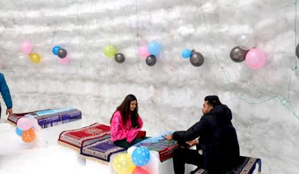 Asia's First Igloo Restaurant Is In....