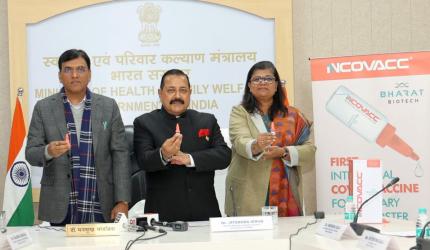 Bharat Biotech's nasal Covid vaccine launched